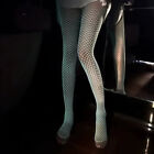 Sexy Womens Luminous Fishnet Stockings Glow in the Dark Fishnets Socks Bodysuit