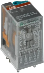 NEW BULK LOT ABB CR-M220DC4 Interface Relay, 220V DC Coil, 6A @ 250V *US SELLER* - Picture 1 of 1