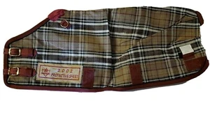  Mini Horse Protective Fly Sheet, Deluxe rust Plaid size 38,Nw Kensington 2002  - Picture 1 of 3
