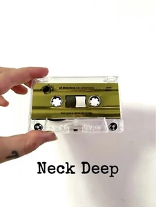 Neck Deep All Distortions Are Intentional Cassette Tape Rare Gold Variant 2020 - Picture 1 of 5