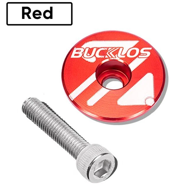 Bike Headset Top Cap Aluminum Aloy Stem Top Cap Fit 28.6mm 1-1/8 Front Fork Road - Image 1 of 4