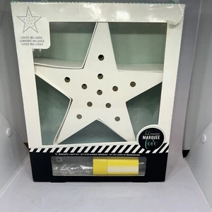 Heidi Swapp Marquee Love C313142 Sternform Kit 8 Zoll mit LED-Beleuchtung. Neu in Verpackung - Bild 1 von 8