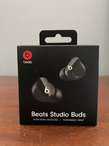 NEW SEALED Beats Studio Buds black noise cancel transparency mode dr dre white - Picture 1 of 6