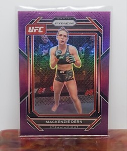 2023 Panini Prizm UFC Mackenzie Dern Purple Prizm #118/149 No. 180