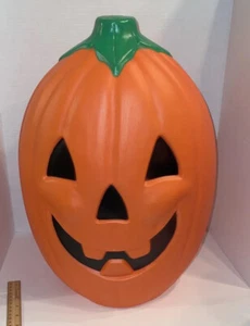 Sun Hill 20 Zoll beleuchtete Blasform Kürbis Halloween Jack-O-Laterne orange Vintage 1995 - Bild 1 von 6