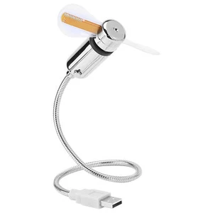 Flexible LED Programmable Message Display Mini USB Fan For PC Notebook Lapto Fit - Picture 1 of 7