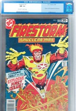 FIRESTORM THE NUCLEAR MAN #1 CGC 9.4 FIRST APPEARANCE (DC COMICS, 1978)
