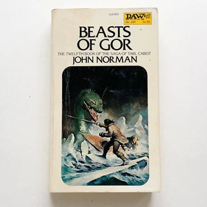 Beasts of Gor by John Norman 1978 DAW Books PB - 12th book of Gor - Picture 1 of 7