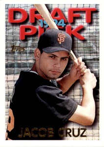 1995 Topps Jacob Cruz Baseball Cards #521