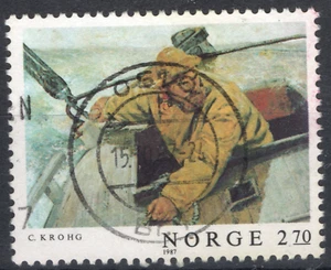 1722 Noruega 1987, NK 1027 SON Oslo 15.10.87 (OS) - Imagen 1 de 1