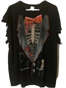 Men’s XL Halloween Shirt Black- Fruit of the loom - Picture 1 of 6