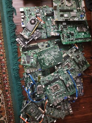 20 lbs + Computer Motherboards and pci cardS  for Scrap Gold Recovery high yield - Image 1 of 4
