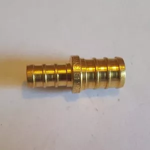 25 STÜCK 1/2 ZOLL x 3/8 ZOLL PEX-FITTING GERADE REDUZIERENDE KUPPLUNG (BLEIFREI) - Bild 1 von 4