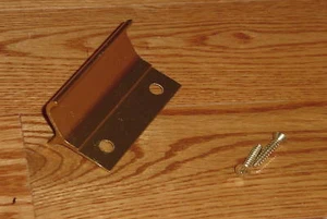 Lawrence Brass Finish 3" Edge Pull D4095-BB For Cabinet Doors and Drawers - Picture 1 of 3