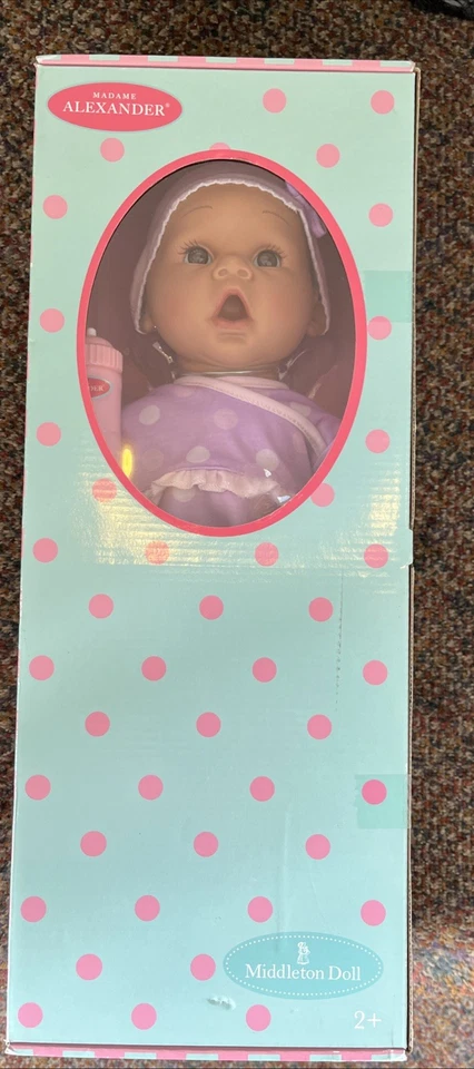 Madame Alexander 16" Lavender Baby Doll Essentials Set