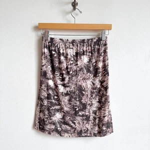 MM6 MAISON MARTIN MARGIELA Pink/Gray Camo Print Mini Skirt - Size M - Picture 1 of 6