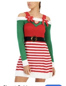Forever 21 Peppermint Elf Minikleid Gr. M - Bild 1 von 3