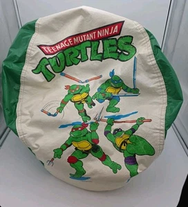Vintage 1990 TMNT Bean Bag Chair RARE Teenage Mutant Ninja Turtles - Picture 1 of 8