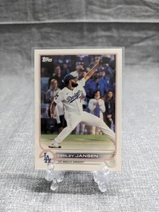 2022 Topps Los Angeles Dodgers #LAD-11 Kenley Jansen - Picture 1 of 2