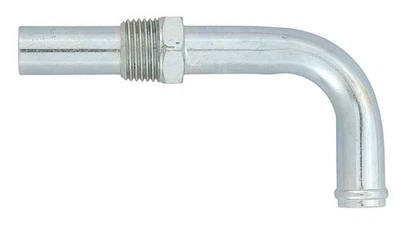 Mustang 1970-73; 351C; montaje de codo de manguera de calefacción; zinc plateado Foto 1 de 2