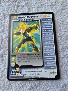 DBZ Dragon Ball Z Vegeta, The Prince 169 CCG Unlimited Cell Saga MP - Picture 1 of 5