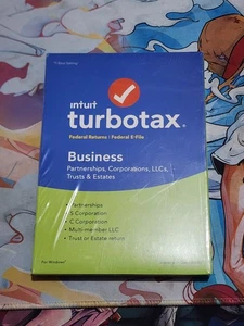 Intuit TurboTax Business Federal Tax Software For 2018 Free Shipping - Picture 1 of 3