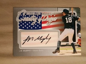 2010-11 In The Game Heroes And Prospects J.R. Murphy Silver Auto #A-JRM - Picture 1 of 2