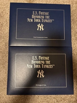 U.S. Postage Honoring New York Yankees World Series Stamps 1921-2009 — Lot of 40 - Image 1 of 4