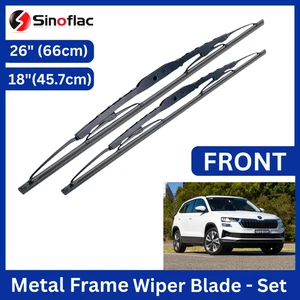 Set spazzole tergicristallo Skoda Karoq 2017-2024 - 26", 18", 13" anteriori e posteriori - Foto 1 di 6