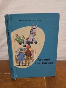 "Around the Corner" Revised Edition Ginn Basic Readers Vintage schoolbook 1961 - Picture 1 of 4