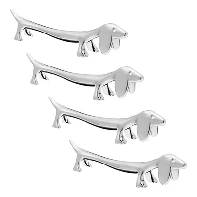  4 Pcs Poggia Bacchette Da Cucina Porta Simpatico Poggia-bacchette - Immagine 1 di 4