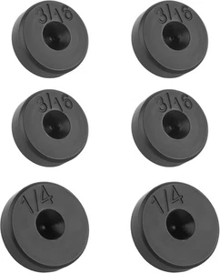 6-teiliges Doppel Bremsleitung Bördelwerkzeug-Set 3/16 Zoll 1/4 Zoll Kupferrohr Kraftstoffadapter - Bild 1 von 6