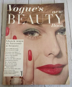 Vintage Vogue's New Beauty Book 1958 -1959 Magazine Fashion Makeup Diet Exercise - Foto 1 di 11