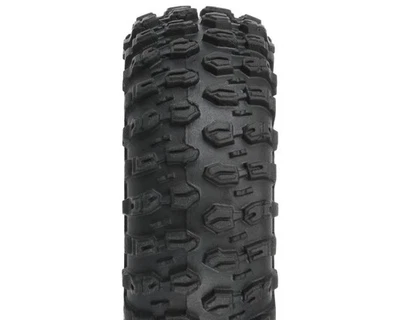 Pro-Line Axial SCX24 1.0" Hyrax Pre-Mounted Tires w/Black Impulse Wheel (4) - Image 1 of 2