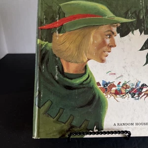 Vintage RANDOM HOUSE Book 1953 ADVENTURES OF ROBIN HOOD - Imagen 1 de 6