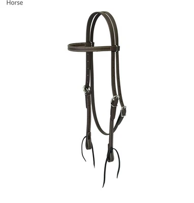 Cabezal de banda para cejas Weaver Leather Brahma Webb Trail Gear, marrón, 35-1999 Foto 1 de 4