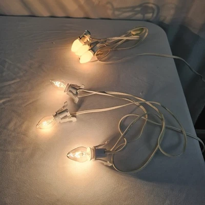 Department 56  3-Bulb Light Strings Replacements Christmas Village - Image 1 of 4