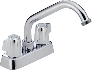 Peerless 2-Handle Centerset Utility Sink Faucet, Chrome P299232 - Picture 1 of 12