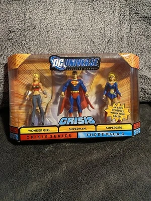 DC Universe Infinite Heroes Crisis Wonder Girl Superman Supergirl Nuevo Paquete de 3 Foto 1 de 2