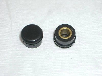 GC 6126 DIAL KNOB 5/8" ROUND 1/4" in SHAFT RADIO 2PC SET - Image 1 of 3