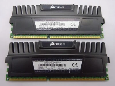 Corsair Vengeance 8GB (2x4GB) DDR3 CMZ8GX3M2A1600C9 1.50V ver8.16 #RX116 - Bild 1 von 3