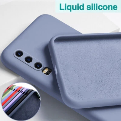 For Huawei P40 Pro P30 P20 Lite Mate 20 30 Lite Liquid Silicone Case Soft Cover - Image 1 of 4