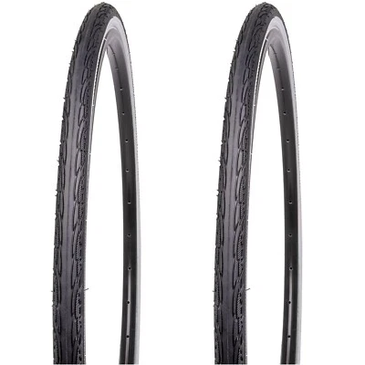 2x 26x1 3/8 Zoll Fahrradreifen mit Weisswand 37-590 Reifen 26 Zoll Kujo - Bild 1 von 3
