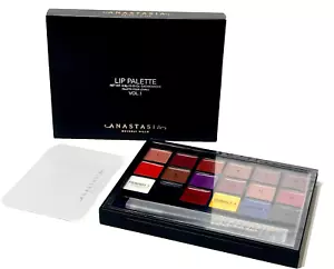 ANASTASIA BEVERLY HILLS ABH Lip Palette Vol. 1 + Mixing Plate + Brush NEW IN BOX - Picture 1 of 5