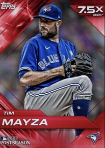 [DIGITAL] Topps Bunt - Tim Mayza - Postseason Base 23 S1 -  Red - Picture 1 of 1