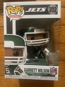 Garrett Wilson Funko Pop! NFL Vinyl Figure #302 New York Jets - Picture 1 of 6