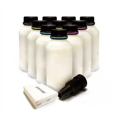 10x Nachf Sleeve Lltoner + Chips F R Xerox 6400XFM WC6400S 6400SM WC6400XM CMYK - Image 1 of 4