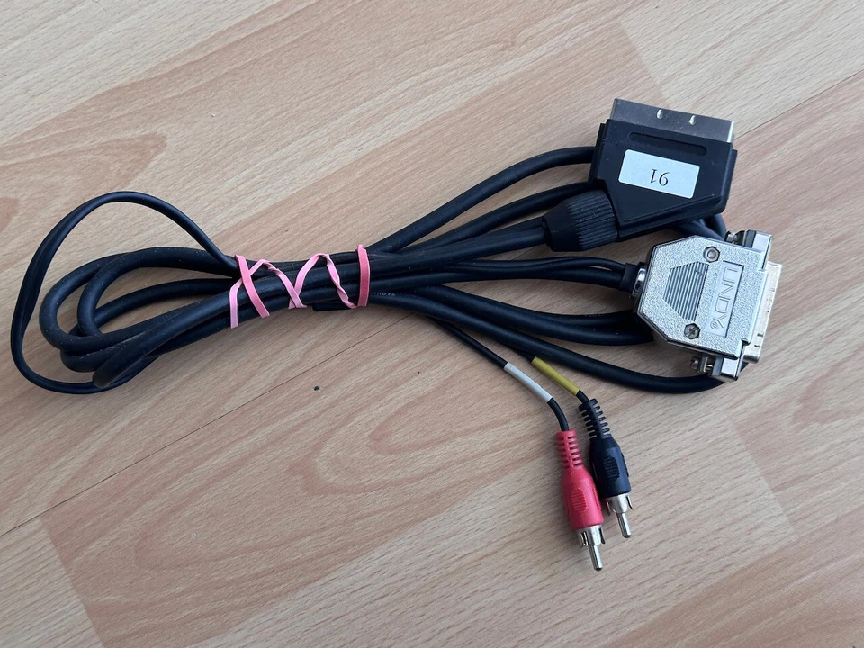 Commodore Monitor Kabel / Skart Kabel ( 1 x ), work  #07 25 - Bild 1 von 4