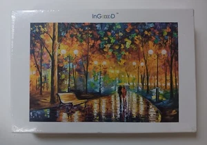 NUEVO SELLADO Ingooood 1000 Piezas Rompecabezas Acuarela Pintura Parque - Imagen 1 de 6