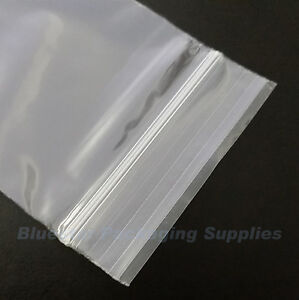 1000 Grip Seal Clear Resealable Poly Bags 3" x 3.25"